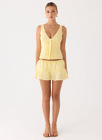 Aberley Skort - Yellow