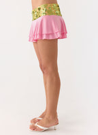 Aminata Mini Skirt - Baby Pink