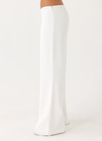 Ashika Studded Pants - White