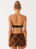 Benson Mini Skirt - Plaid