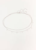 Blush Pearl Belly Chain - Silver