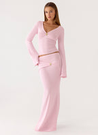 Colipso Long Sleeve Top - Pink