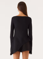 Figure It Out Top - Black