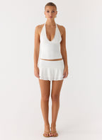 Illuminate Mini Skort - White
