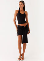 Lucent Mini Skirt - Black