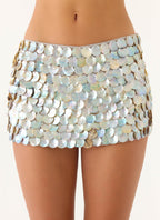 Merinda Mini Skort - Misty Blue
