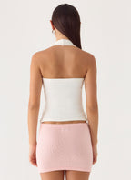 Neverland Mini Skirt - Baby Pink