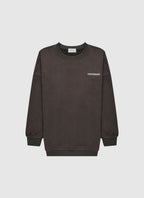 Signature Oversized Sweatshirt - Charcoal