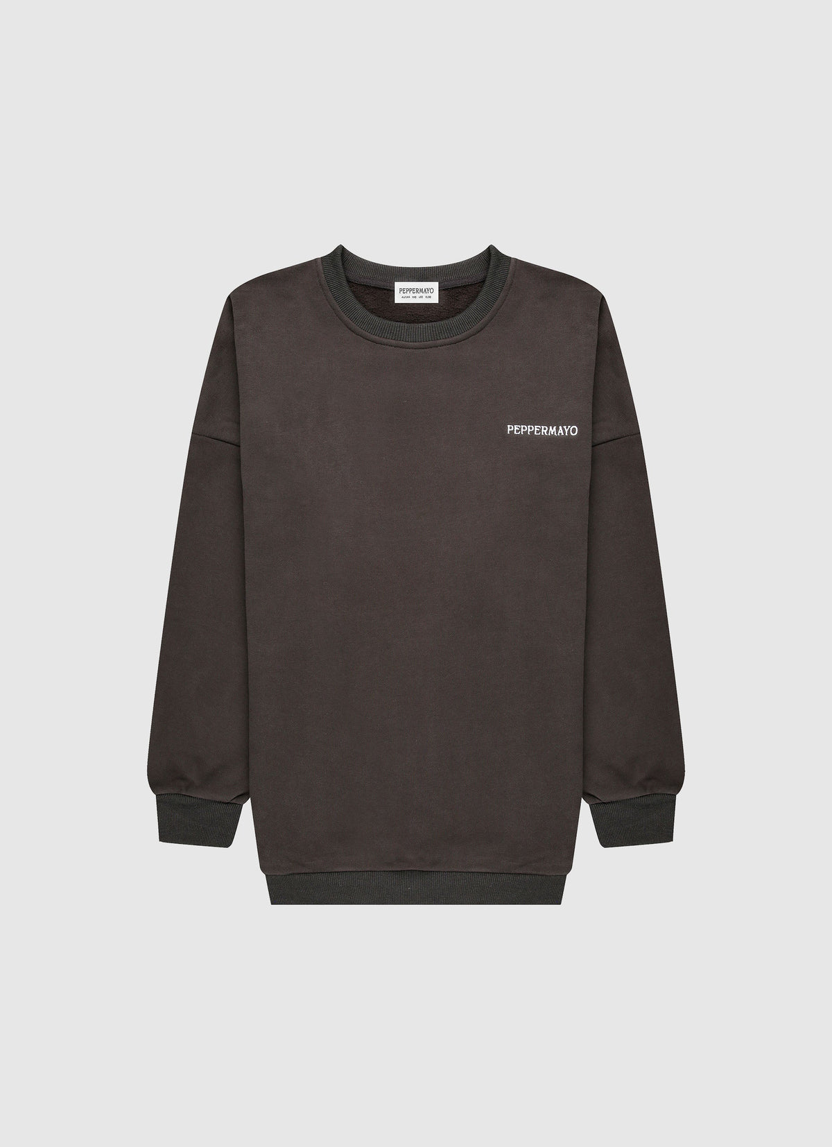 Signature Oversized Sweatshirt - Charcoal