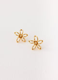 Sunpetal Earrings - Gold